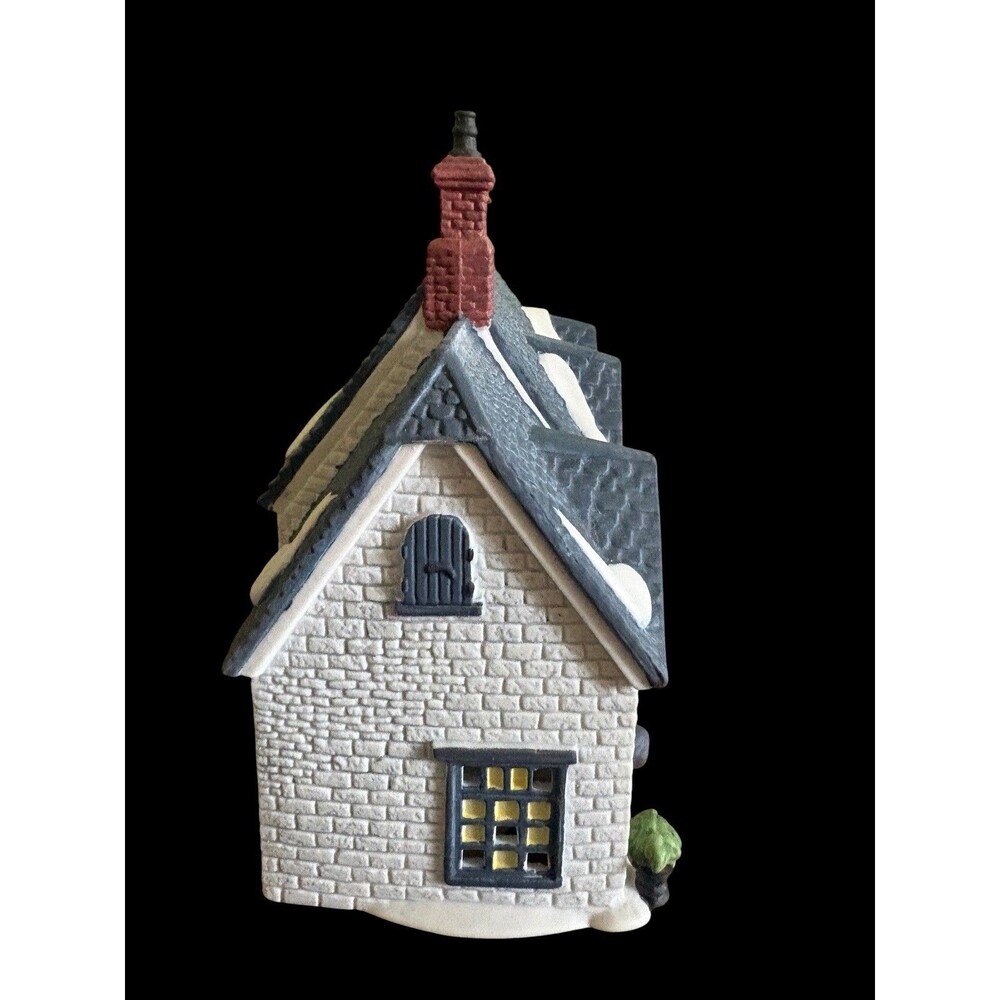 Dept 56 Brownlow House 1990 Dickens Village Series Heritage Collection W/Box - Picture 5 of 16